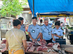 从泉源杜毫不明来历肉品流入